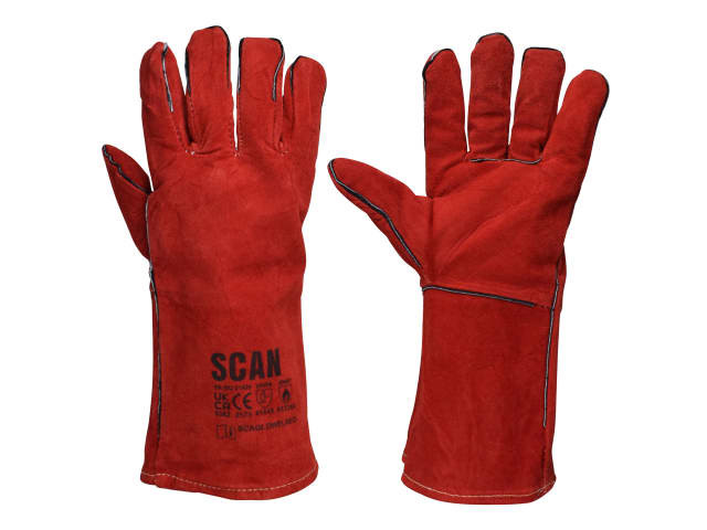Scan 6201 Welder's Gauntlets - Large (Size 9)