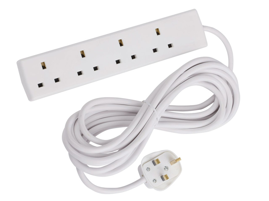 SMJ B4W5MP Extension Lead 240V 4-Way 13A 5m - SMJB4W5MP - main image