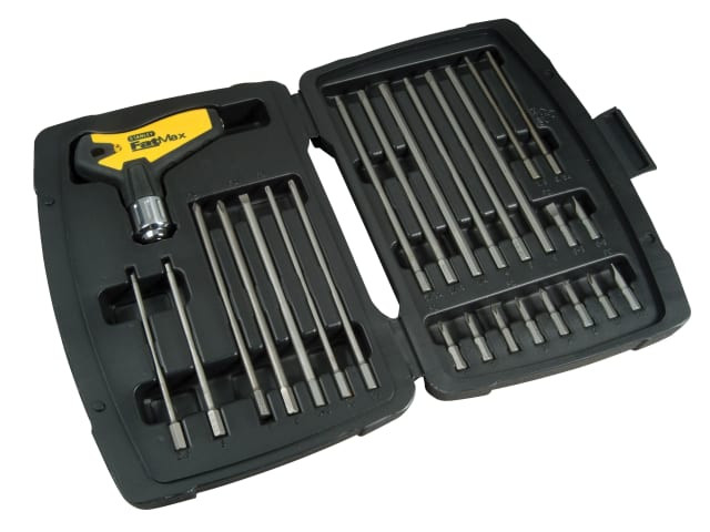 Stanley 0-79-153 Metric FatMax T-Handle Ratchet Power Key Set, 27 Piece