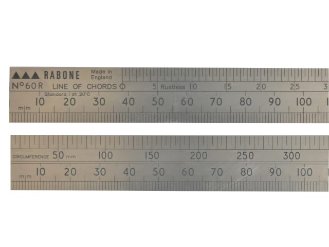 Stanley 1-35-333 60R Line of Chords Rule 60cm