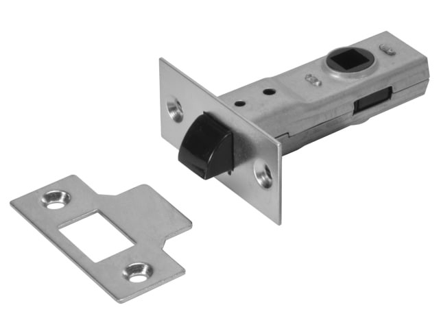 Union J2600-ZP-2.5 J2600 Tubular Latch Essentials Zinc Plated 65mm 2.5in Boxed