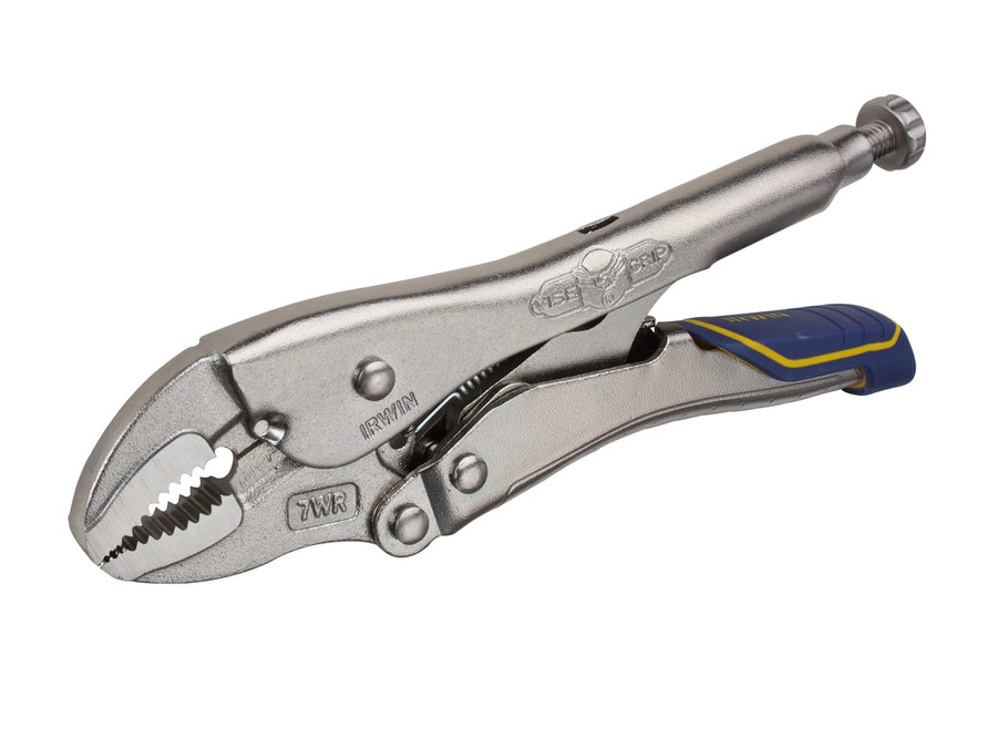 IRWIN® Vise-Grip® T07T 7WR Fast Release™ Curved Jaw Locking Pliers with Wire Cutter 178mm (7in) - VIST07T - main image