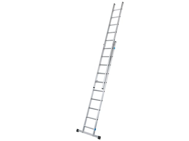 Zarges 44822 Everest 2DE Extension Ladder 2-Part D-Rungs 2 x 12