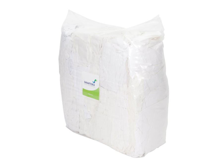 Davis & Moore WL White No1 Cotton Wipers 10kg