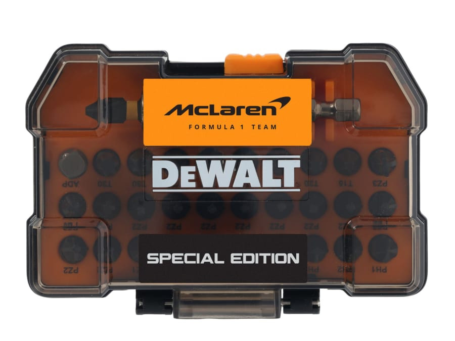 DEWALT Power Tools DT70901T-QZ McLaren FLEXTORQ™ 32 Piece Screwdriver Bit Set
