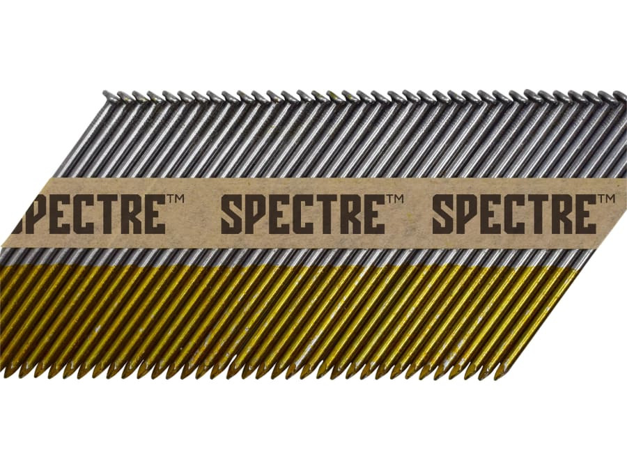 ForgeFix SPEFNP3190G Spectre Collated Framing Nail Galvanised 3.1 x 90mm Box 2200