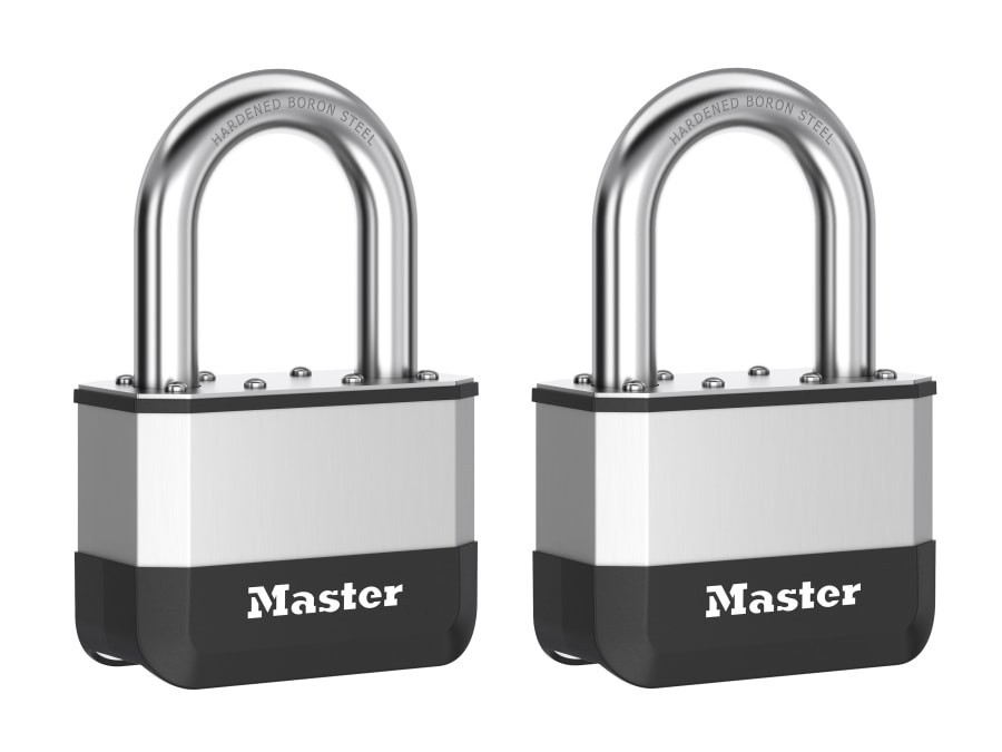 Master Lock PK1EURTLF Elite™ Laminated 45mm Padlock - 38mm Shackle (Pack of 2)