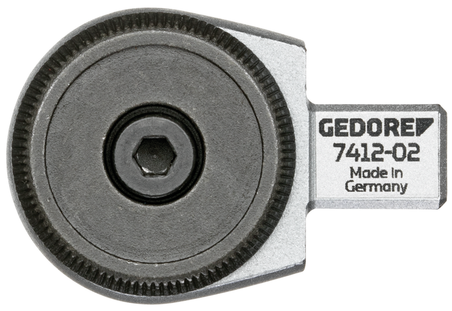 Gedore 7687230 7412-02 Plug-in reversible ratchet 1/2", 9x12