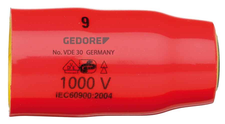 Gedore 2946483 VDE 30 17 VDE Socket 3/8" hexagon 17 mm