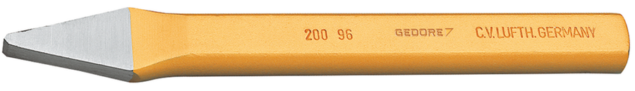 Gedore 8702340 96-175 Cross chisel flat oval, 175x17x11 mm