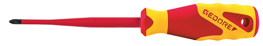 Gedore 2824442 VDE 2162 PH 1 VDE Screwdriver SLIM DRIVE Cross-recess PH 1