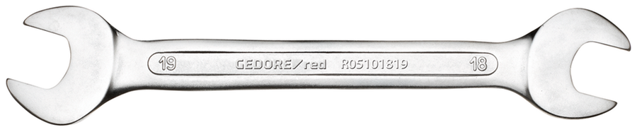 Gedore 3300950 R05102427 Double Open-ended spanner a/f 24x27 mm 266 mm