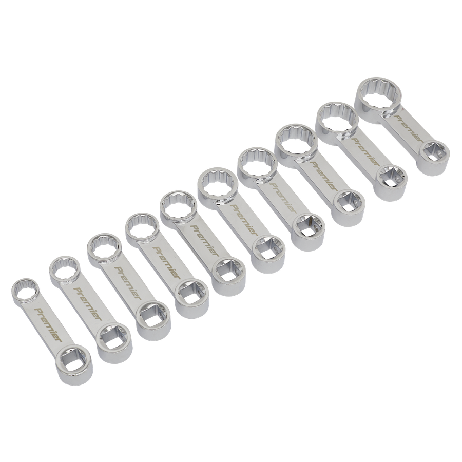 Sealey AK59895 Premier Torque Adaptor Spanner Set 3/8"Sq Drive 10pc