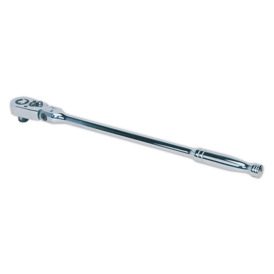 Sealey AK662F Premier Pear-Head Ratchet Wrench with Flexi-Head & Flip Reverse 1/2"Sq Drive 445mm