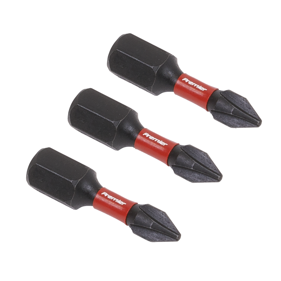Sealey AK8204 Premier Phillips Impact Power Tool Bits #1 x 25mm 3pc