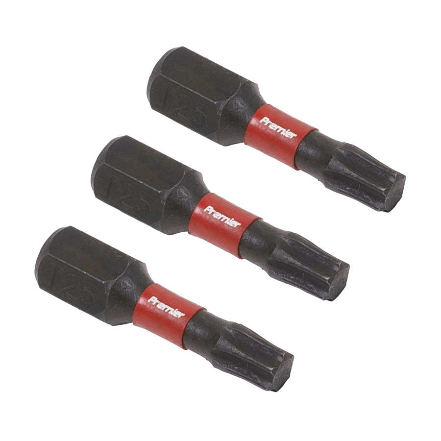 Sealey AK8218 Premier TRX-Star* Impact Power Tool Bits T25 x 25mm 3pc
