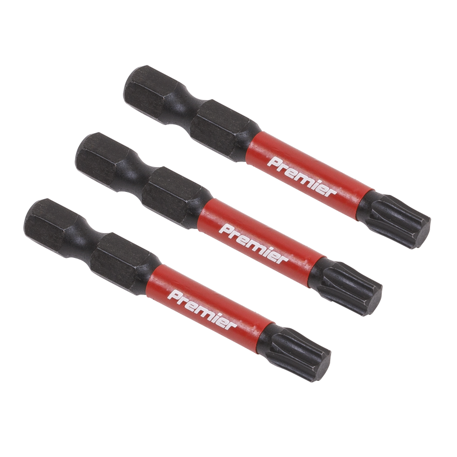 Sealey AK8245 Premier TRX-Star* Impact Power Tool Bits T30 x 50mm 3pc