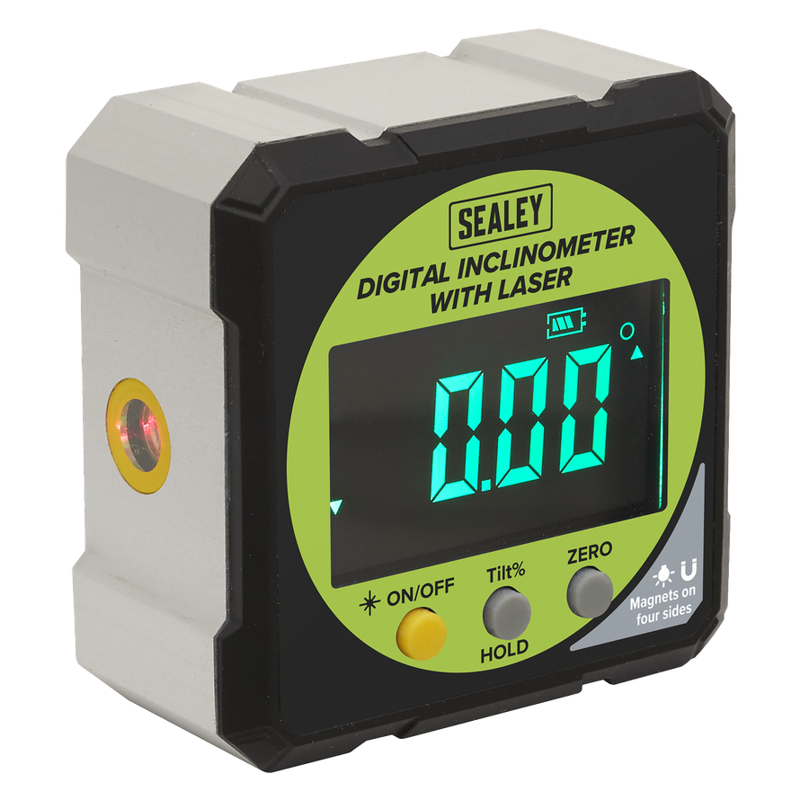 Sealey AK9991 Digital Inclinometer with Laser
