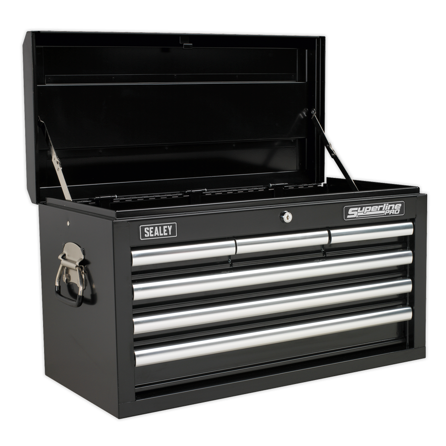 Sealey AP33069B Superline Pro Topchest 6 Drawer - Black