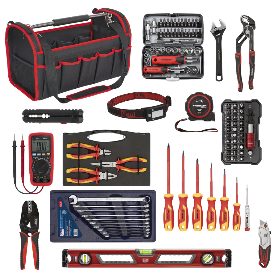Sealey AP505KIT Premier Electrician's Tool Kit 100pc