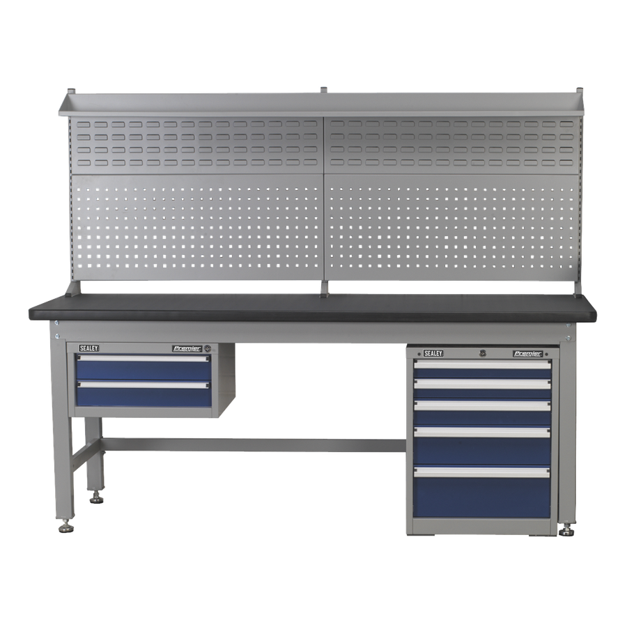 Sealey API2100COMB02 Premier Industrial Complete Workstation & Cabinet Combo 2.1m