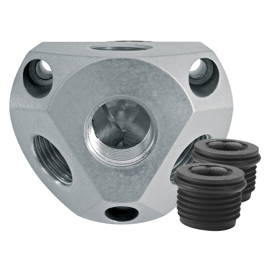 John Guest CAS34WB Wall Box 3 x 3/4"BSP Connection