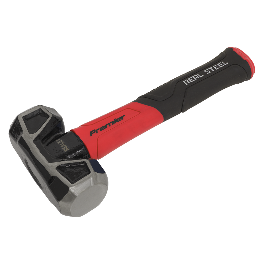 Sealey CHG30 Premier Club Hammer with Fibreglass Shaft 3lb