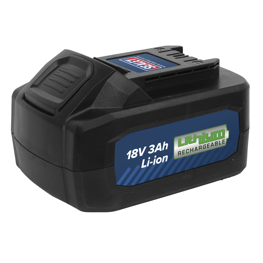 Sealey CP400BP Power Tool Battery 18V 3Ah for CP400LI & CP400LIHV