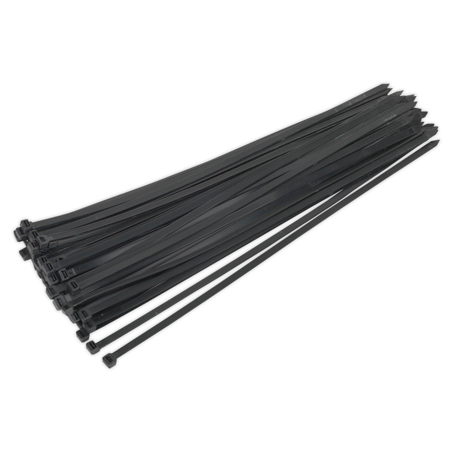 Sealey CT65012P50 Cable Tie 650 x 12mm, Black - Pack of 50