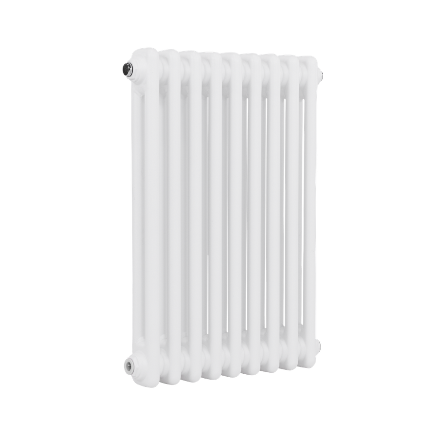 Baridi DH366 Horizontal Traditional 2 Column Radiator 600 x 427mm - White