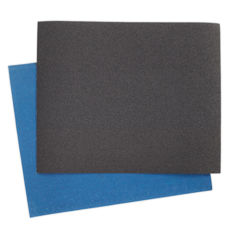 Sealey ES2328120 Emery Sheet 120Grit 230 x 280mm, Blue Twill - Pack of 25