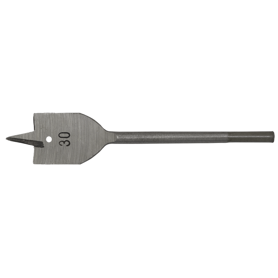 Sealey FWB30 Worksafe Flat Wood Drill Bit 30mm x 152mm