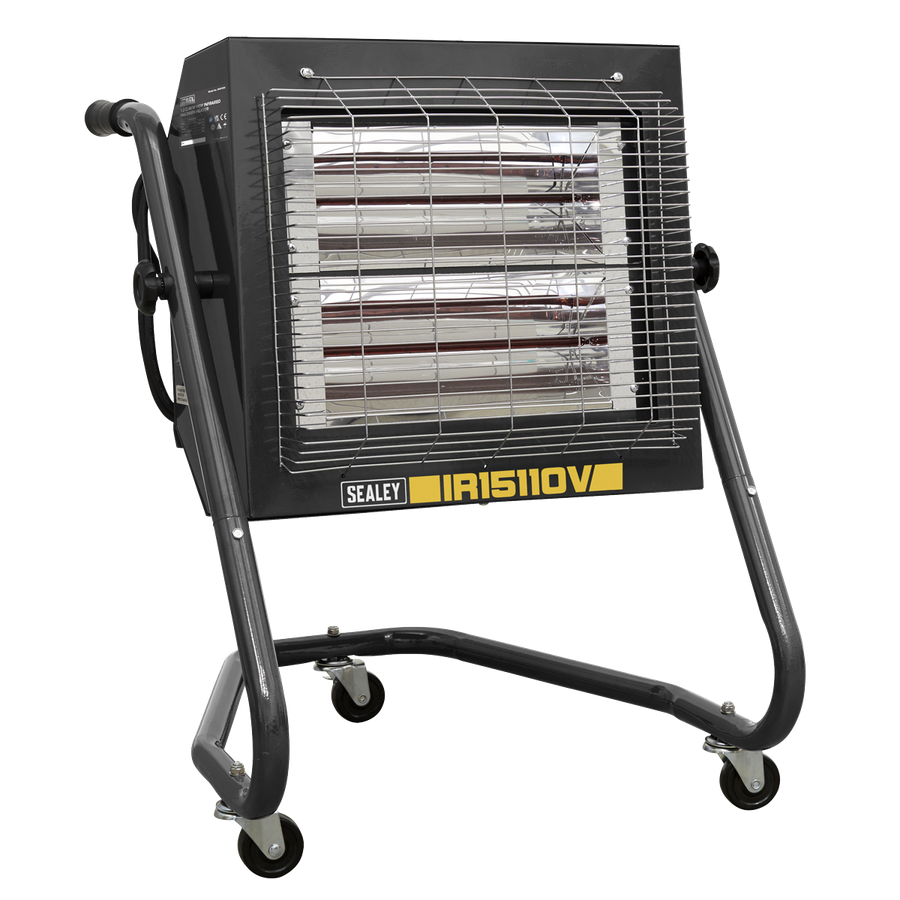 Sealey IR15110V Infrared Heater 1.2/2.4kW 110V