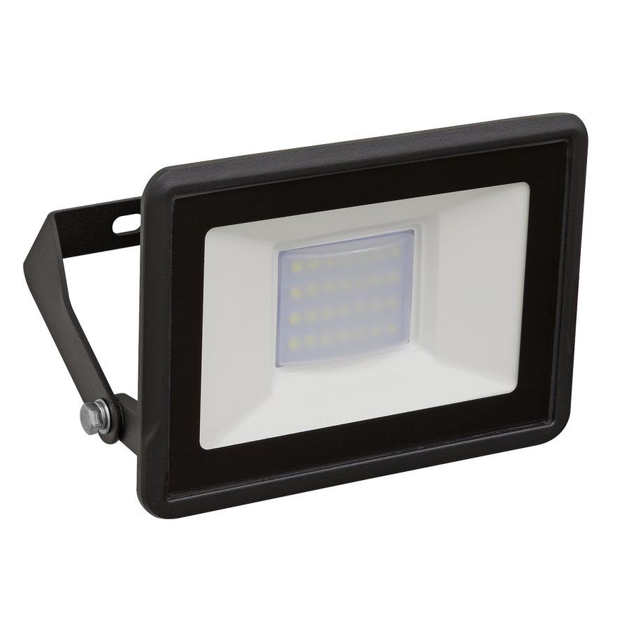 Sealey LED112 Extra-Slim Floodlight with Wall Bracket 20W SMD LED