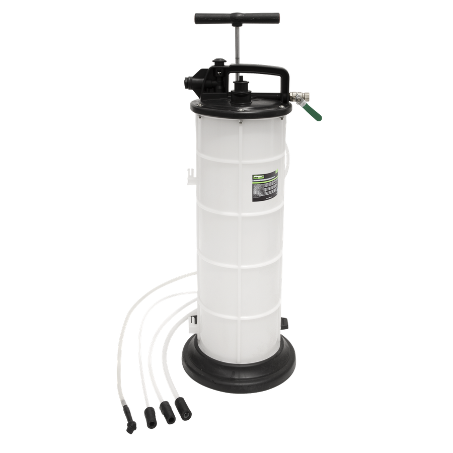 Sealey S01168 Siegen Manual/Air Vacuum Oil & Fluid Extractor 9L