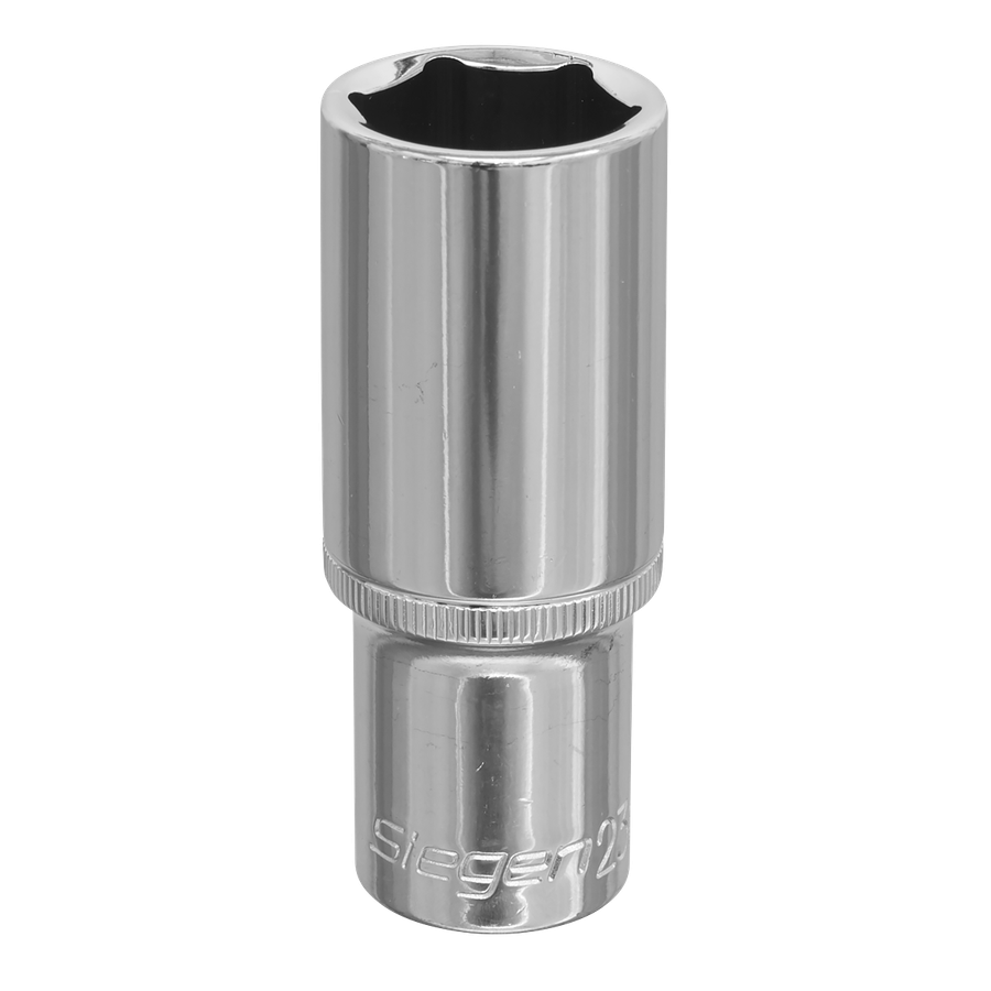 Sealey S0678 Siegen Deep Socket 1/2"Sq Drive 23mm
