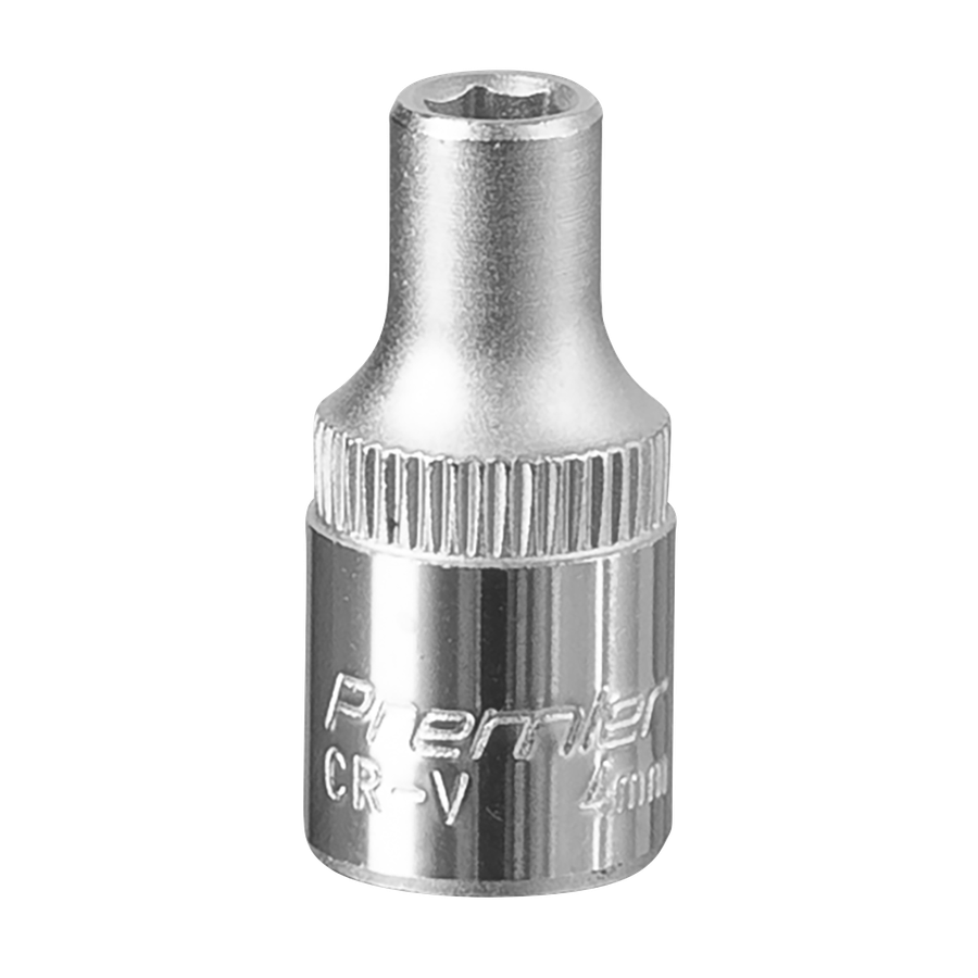 Sealey S1404 Premier Socket 1/4"Sq Drive 4mm