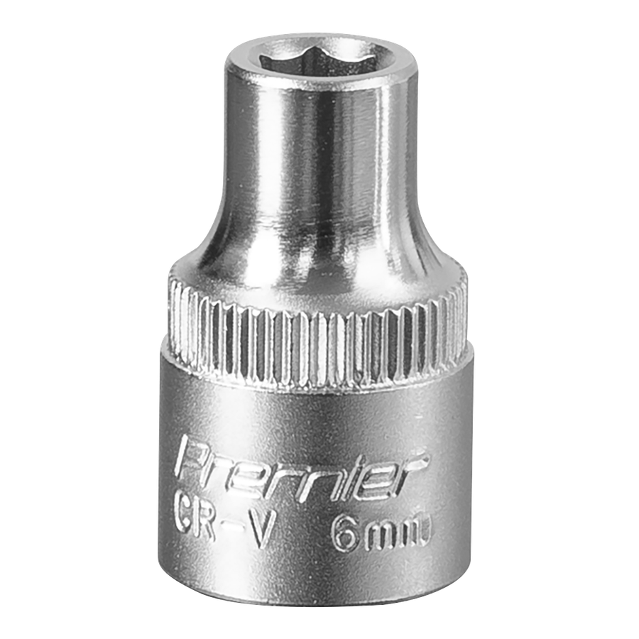 Sealey S3806 Premier Socket 3/8"Sq Drive 6mm
