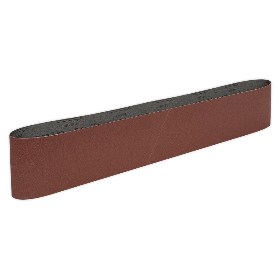 Sealey SB0012 100 x 1220mm Sanding Belt 80Grit