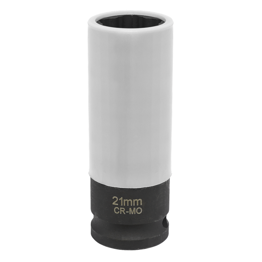 Sealey SX0421 Alloy Wheel Star Profile Impact Socket for Hyundai 1/2"Sq Drive 21mm