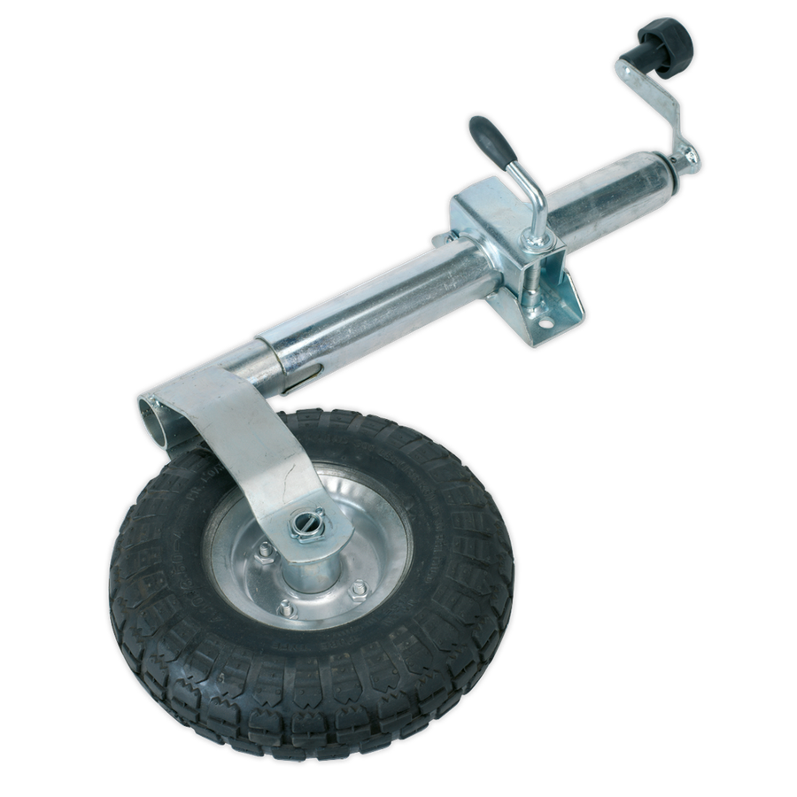 Sealey TB372 Jockey Wheel & Clamp 48mm - 260mm Pneumatic Wheel