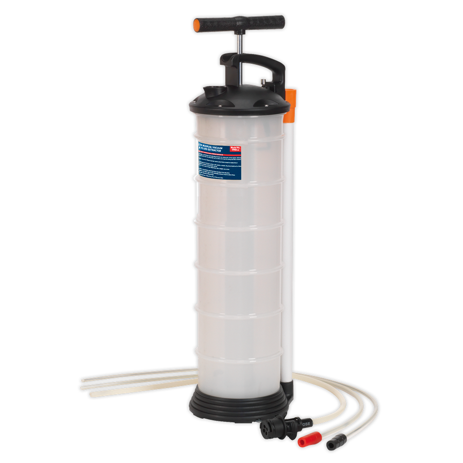 Sealey TP69 Manual Vacuum Oil & Fluid Extractor Pump 6.5L