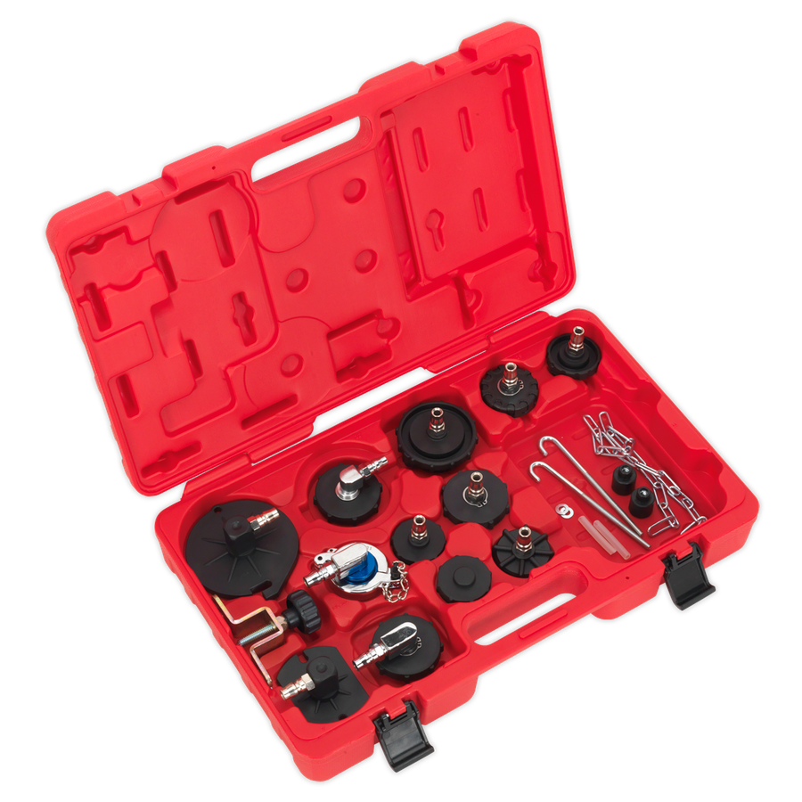 Sealey VS0204B Brake & Clutch Bleeder Cap Set