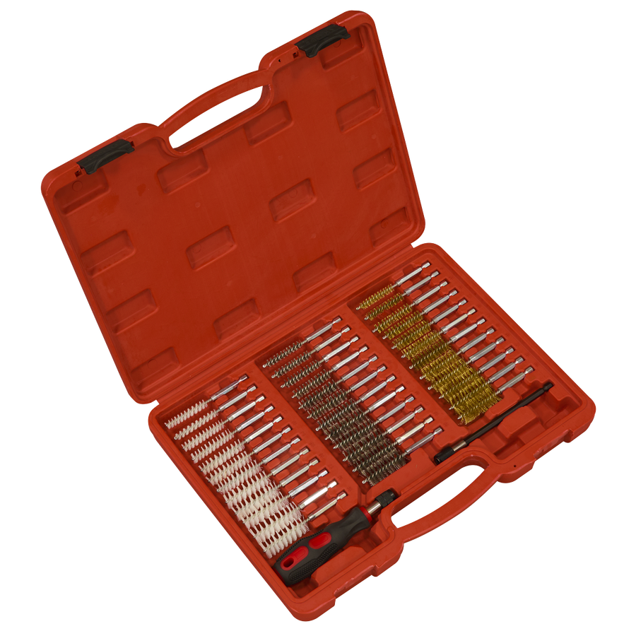 Sealey VS1910 Injector Bore Cleaning Brush Set 38pc
