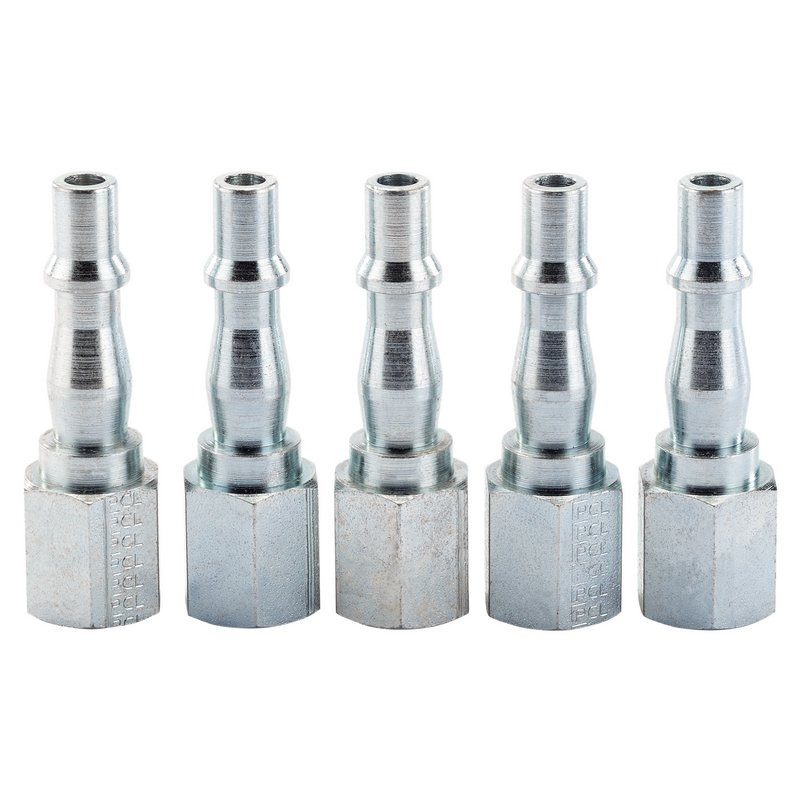Draper 55061 1/4" Female Thread PCL Coupling Screw Adaptor (Pack of 5)