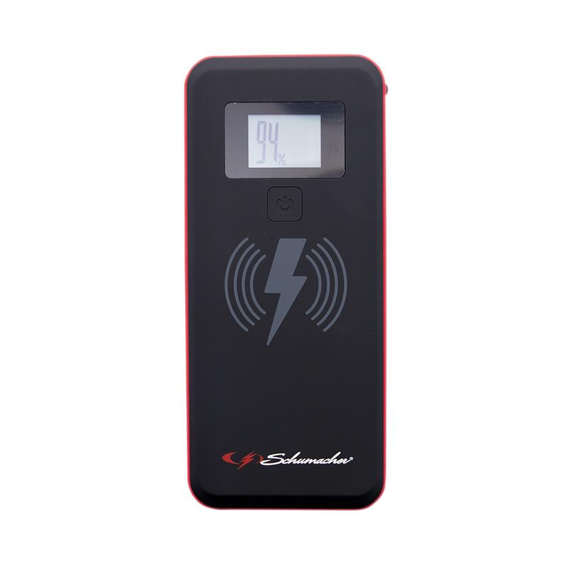 Schumacher SL474 12V Lithium Booster and Power Bank with Wireless Charging, 2000PA