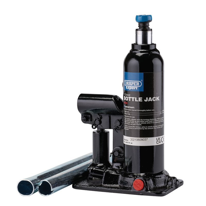 Draper Expert 99766 Hydraulic Bottle Jack, 2 Tonne