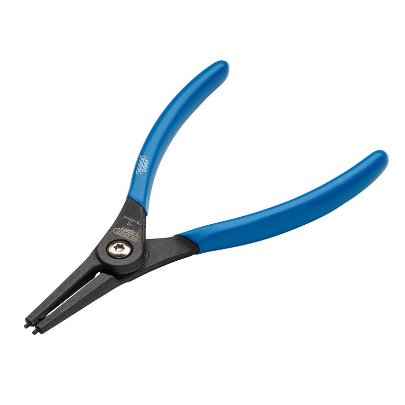 Draper Expert 09037 Straight Tip External Circlip Pliers, A2, 180mm
