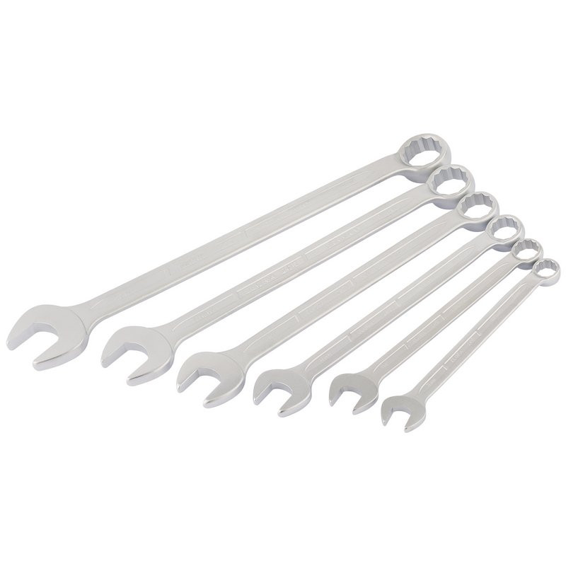 Elora 03131 Long Whitworth Combination Spanner Set (6 Piece)