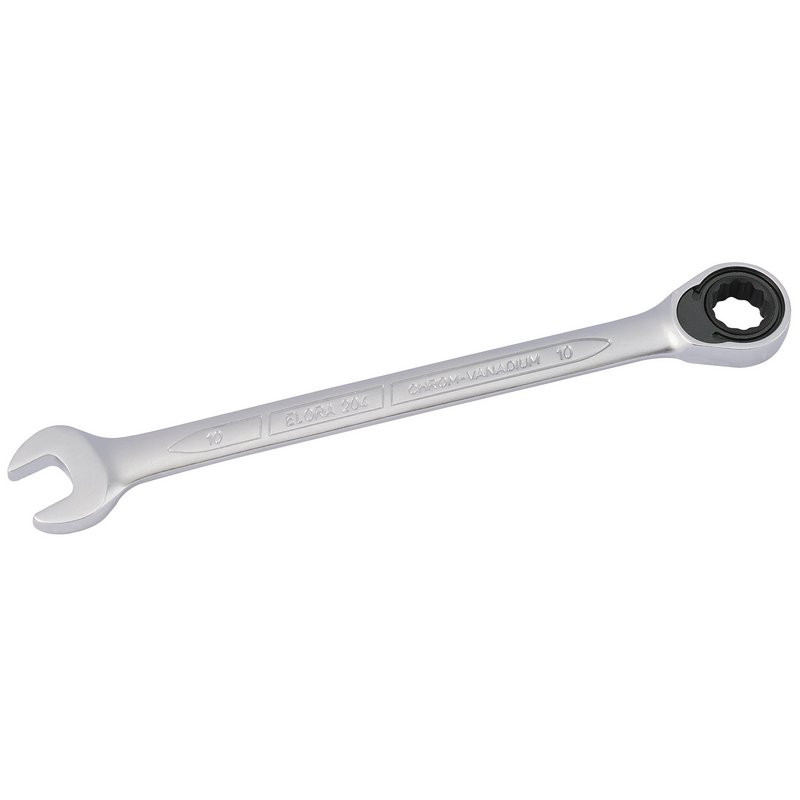 Elora 204-10 Metric Ratcheting Combination Spanner, 10mm